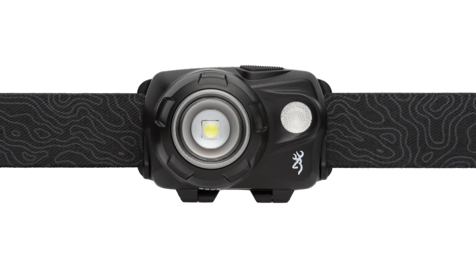 Browning Lone Peak SF USB Rechargeable 550 lumens Headlamp, Black, 3713055