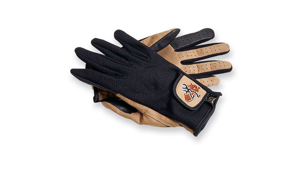 Browning Mesh Back Shooting Gloves, Black, XL 3070119004