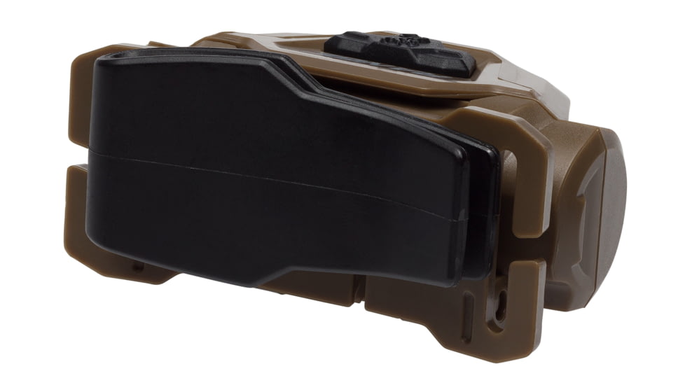 Browning Range Wide Angle Plus LED Headlamp, AA, White, 200 Lumen, Burnt Bronze, 3713051