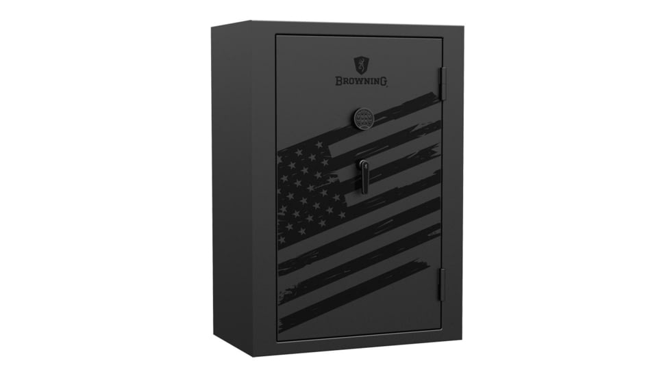 Browning Safes MP Blackout Series Gun Safe, Electronical Lock, Matte Black, 49, HTR49T-TXTCHAR-BC-E