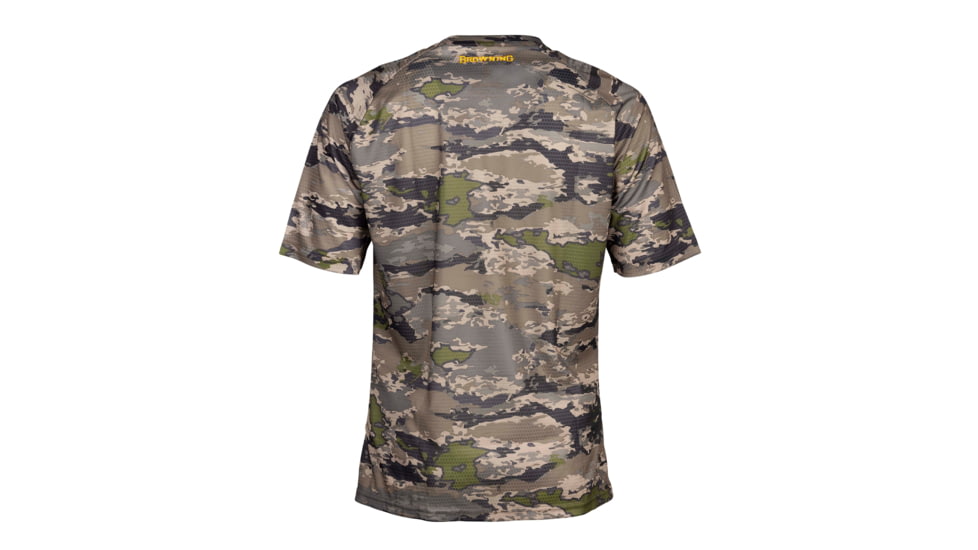Browning Tech Short Sleeve T-Shirt - Mens, Extra Large, Ovix, 3011663404