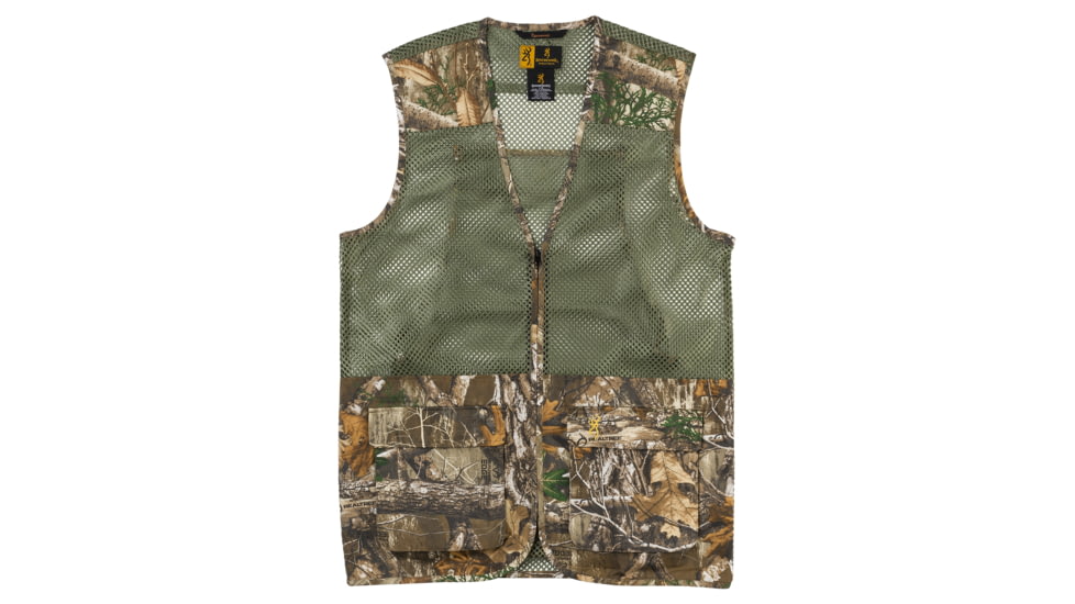 Browning Upland Dove Vest - Mens, Realtree Edge, Large, 3051036003