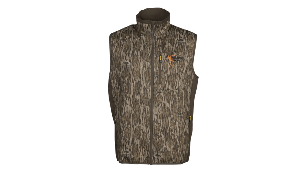 Browning Wicked Wing Field Pro Vest - Mens, Extra Large, Mossy Oak Bottomland, 3050421904