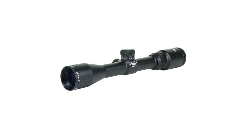 BSA Optics 2.5-8x36 MilDot Matte Black Tactical Rifle Scope