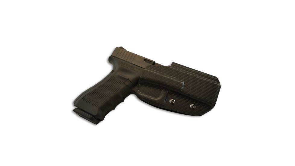 Black Scorpion Outdoor Gear IDPA New Gen Pro Competition Holster for Glock34, Right Hand, Carbon Fiber, HC03-IDPA1-GL34CFRH