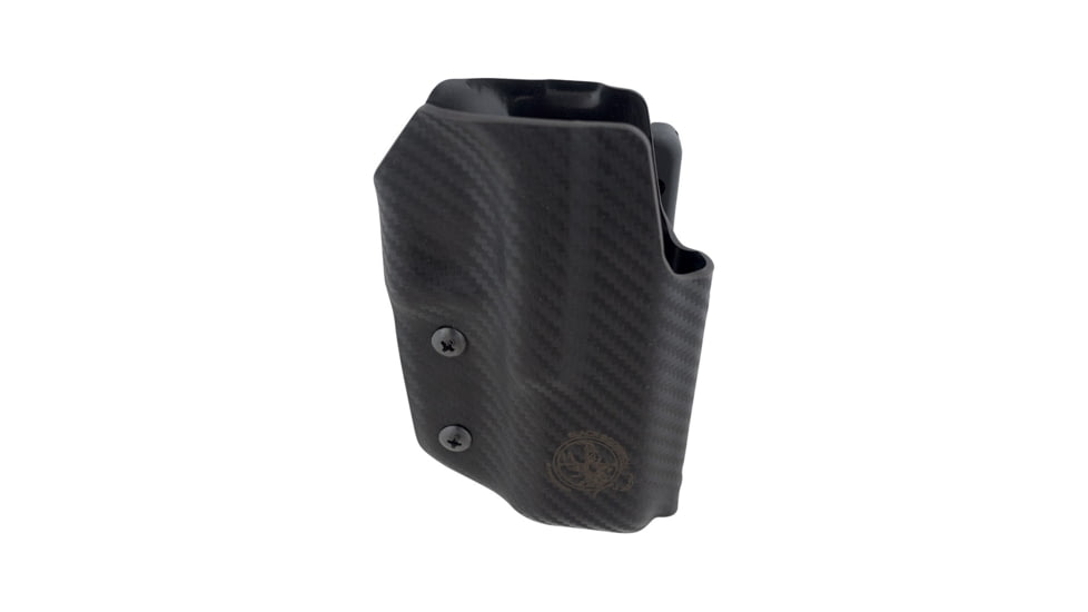 Black Scorpion Outdoor Gear IDPA Pro Competition Holster, S and W MP9, Right Hand, Carbon Fiber Finish, HC03-IDPA-MP9RH