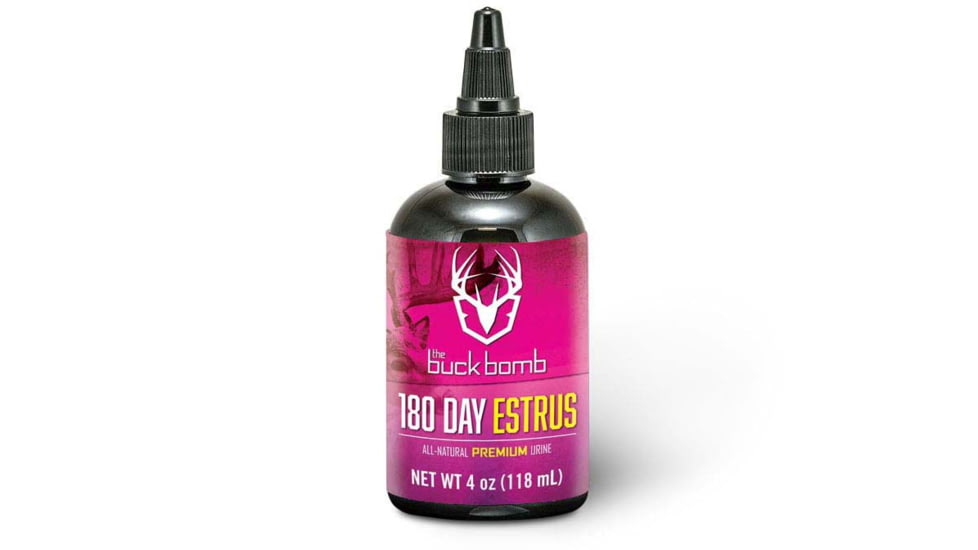 Buck Bomb 180 Day Estrus Liquid w/Wicks, 4oz, HS-BB-200054