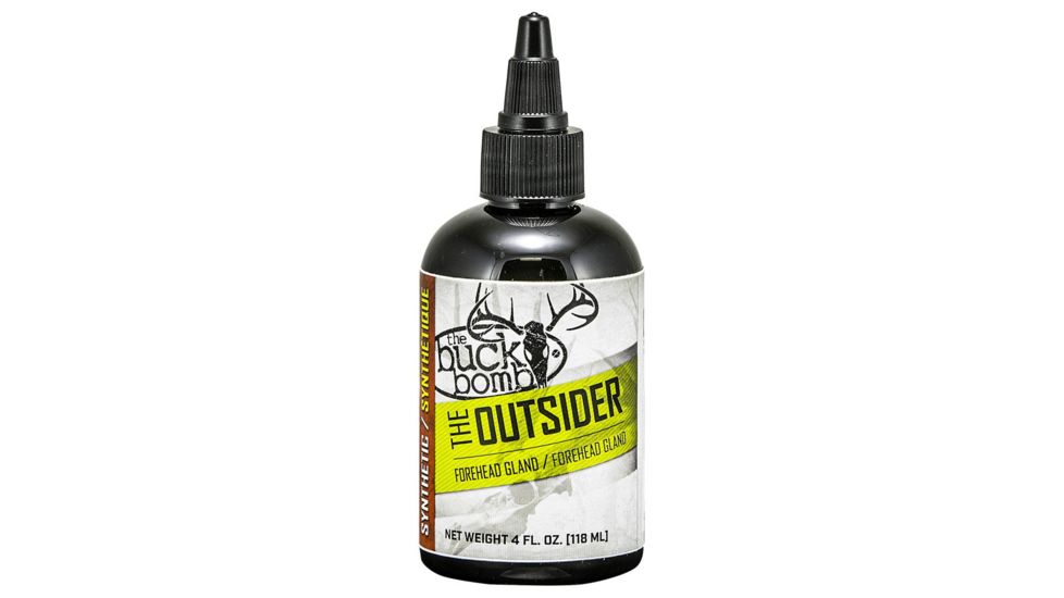 Buck Bomb The Outsider Synthetic Forehead Gland Scent, Yellow, 200015