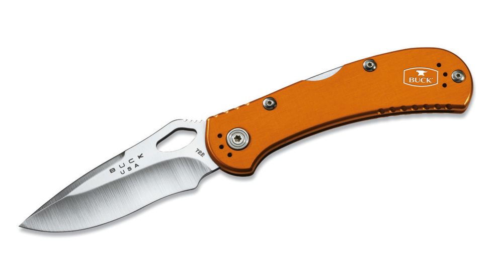 Buck Knives Spitfire Folding Pocket Knife, Orange 0722ORS1