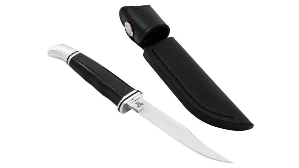 Buck Knives Woodsman Fixed Blade Knife, 4 in Blade, 0102BKS