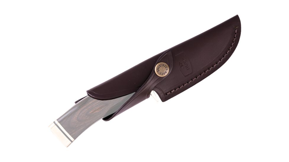 Buck Knives Zippervangrd Brn Lthr Shth Box - 019105BR2055