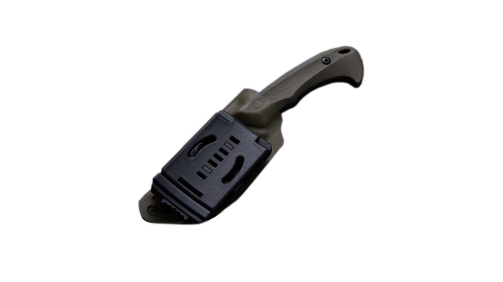 BucknBear Army Piranha Fixed Knife, Black Blade, NSN N BNB12333P