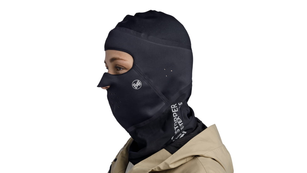 Buff Windproof Balaclava, Solid Black, Large/Extra Large, 132580.999.30.00