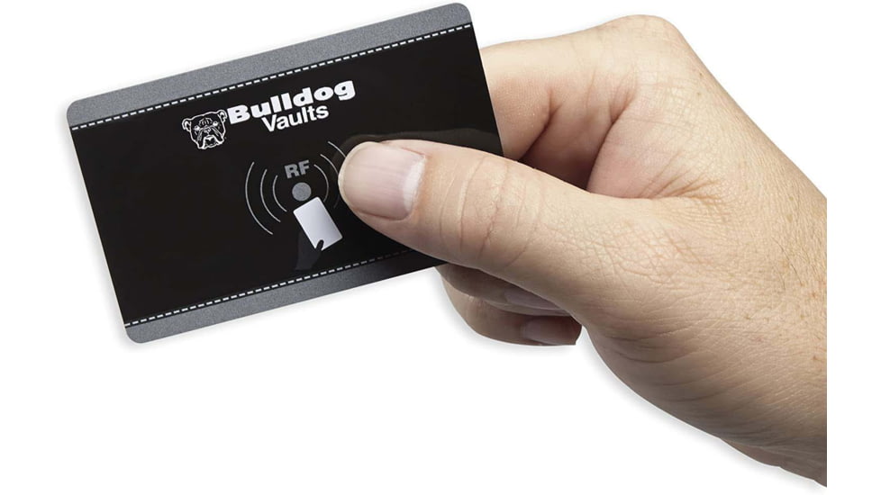 Bulldog Cases &amp; Vaults BD4030L Magnum LED Quick Vault Access Code/Key Black Steel