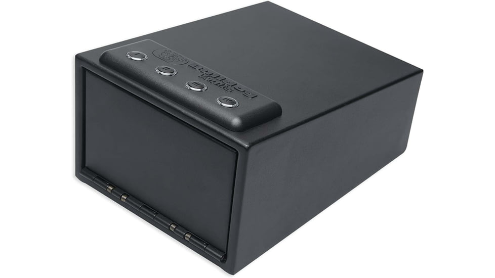 Bulldog Cases &amp; Vaults BD4030L Magnum LED Quick Vault Access Code/Key Black Steel