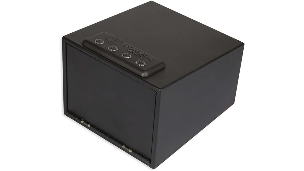 Bulldog Cases &amp; Vaults BD4040L Magnum LED Quick Vault Access Code/Key Black Steel