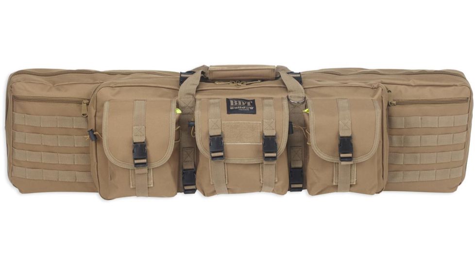 Bulldog Cases &amp; Vaults 37in Single Tactical Rifle Case, Tan, BDT40-37T