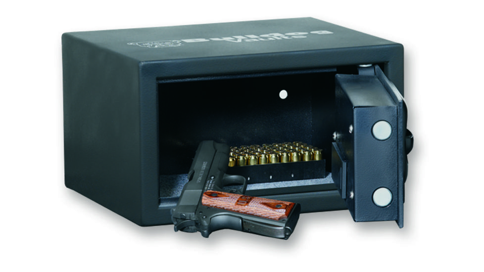 Bulldog Cases &amp; Vaults 7x12x10 Standard Pistol Vault w/ Digital Lock- Black BD1050