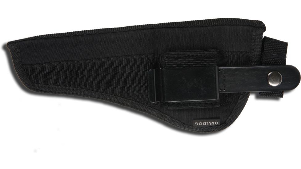 Bulldog Cases &amp; Vaults Belt &amp; Clip Holster, Black, Ambidextrous - Small Frame Revolvers FSN-24