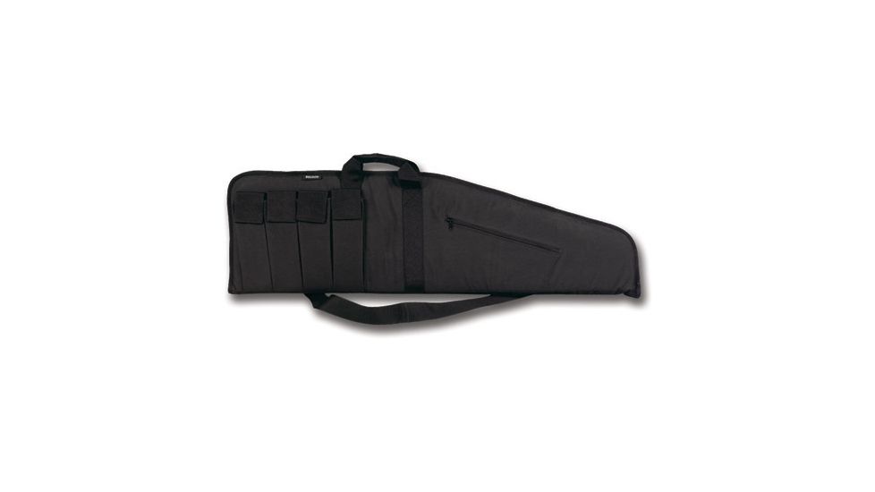 Bulldog Cases &amp; Vaults Extreme Black with Black Trim 45in Tactical Case BD420