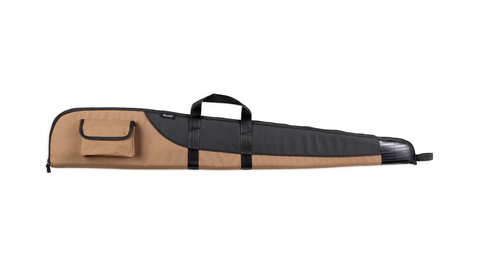 Bulldog Cases &amp; Vaults Superior Shotgun Case 52'' Blk W/ Tan Acces Pocket