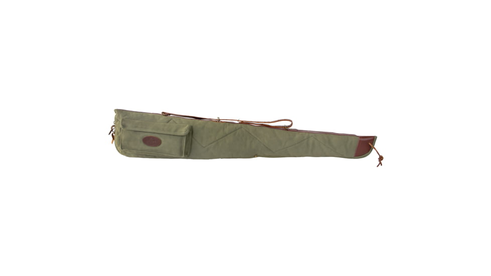 Bulldog Cases &amp; Vaults 52in Classic Canvas Series Shotgun Case, Green, BD388