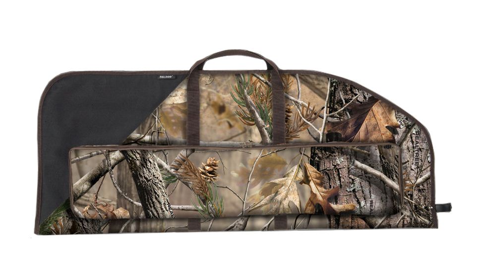 Bulldog Cases &amp; Vaults Deluxe Bow Case with Quill Pocket, Black/Camo - 42 In.