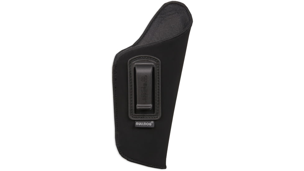 Bulldog Cases &amp; Vaults Deluxe Inside Pants Holster, Black w/Polymer Clip DIP-8/15