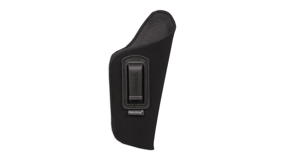 Bulldog Cases &amp; Vaults Deluxe Inside Pants Holster, Black w/Polymer Clip DIP-8/15