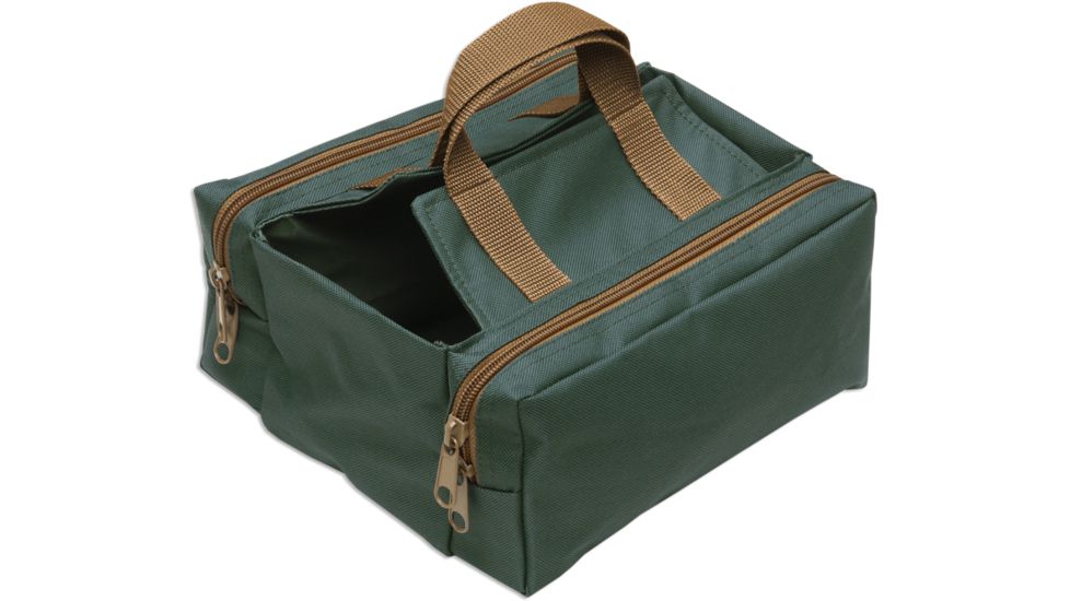 Bulldog Cases &amp; Vaults Deluxe Green Four Box Shell Carrier BD884
