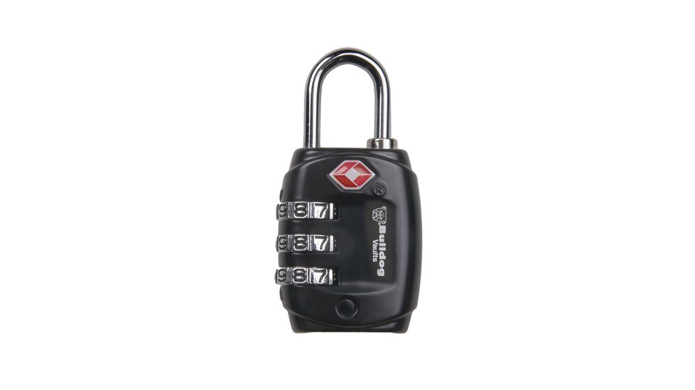 Bulldog Cases &amp; Vaults Dial TSA Lock With Steel Shackle