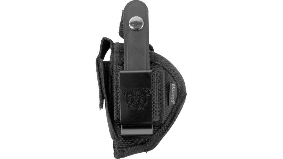 Bulldog Cases &amp; Vaults Extreme Belt/Clip Ambidextrous Holster, Black - SubCompact Semi Auto Pistols FSN-1