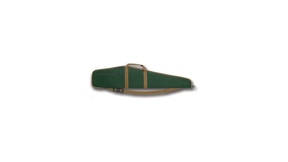 Bulldog Cases &amp; Vaults Extreme Green with Tan Trim 44in Rifle Case BD241-44