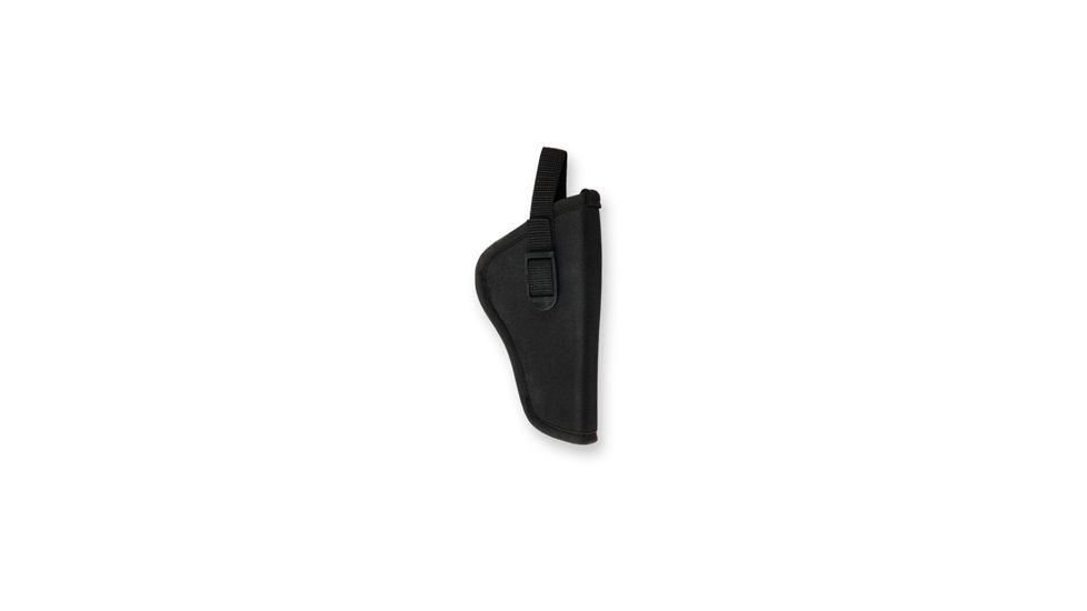 Bulldog Cases &amp; Vaults Hip Holster, Right Hand, Black - Revolver 3-4 inch S&amp;W K, L, N Frame - DLX-12