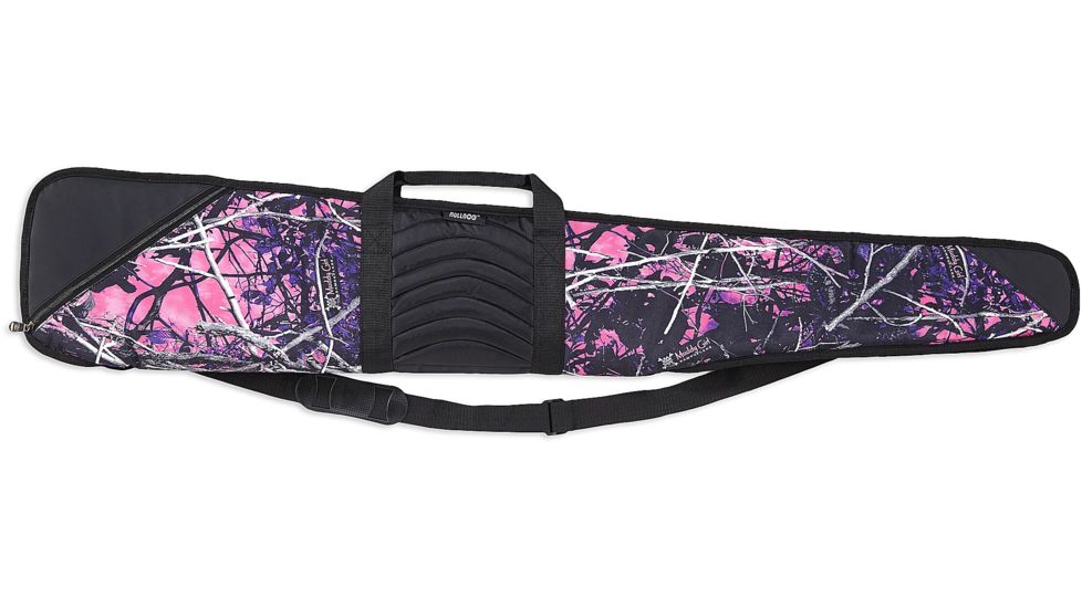 Bulldog Cases &amp; Vaults Muddy Girl Camo with Black Trim and Black Leather, Pinnacle-Shotgun, 52 in. BD255MDG