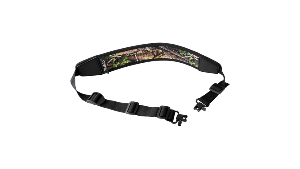 Bulldog Cases &amp; Vaults Neoprene Rifle Sling w/ Deluxe Locking Swivels, 3D Camo, BD838