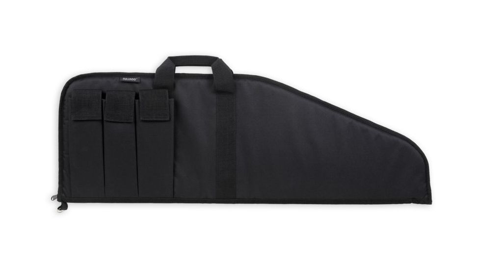 Bulldog Cases &amp; Vaults Pit Bull - Black w/ Black Trim- 38in, BD499-43