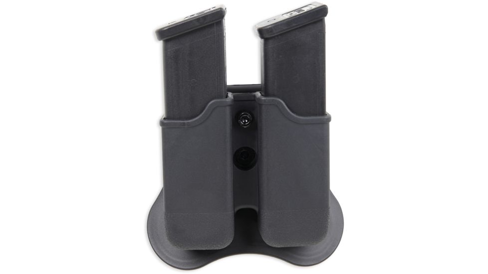 Bulldog Cases &amp; Vaults Polymer Magazine Holder w/Paddle,Glock 17,19,22,23,26,27,31,32,33,34 Mags Gen 1,2,3,4,Ambidextrous P-GM