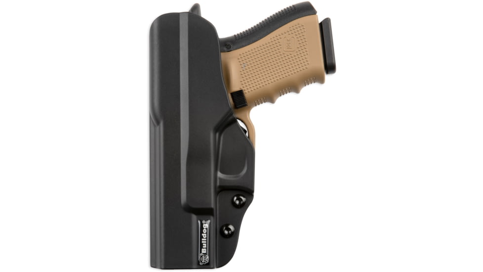 Bulldog Cases &amp; Vaults Polymer Inside Pants Holsters w/ metal clip - right hand only Fits Glock 17, 22 &amp; 31 Gen 1, 2, 3, 4, 5, Black, PIP-G17