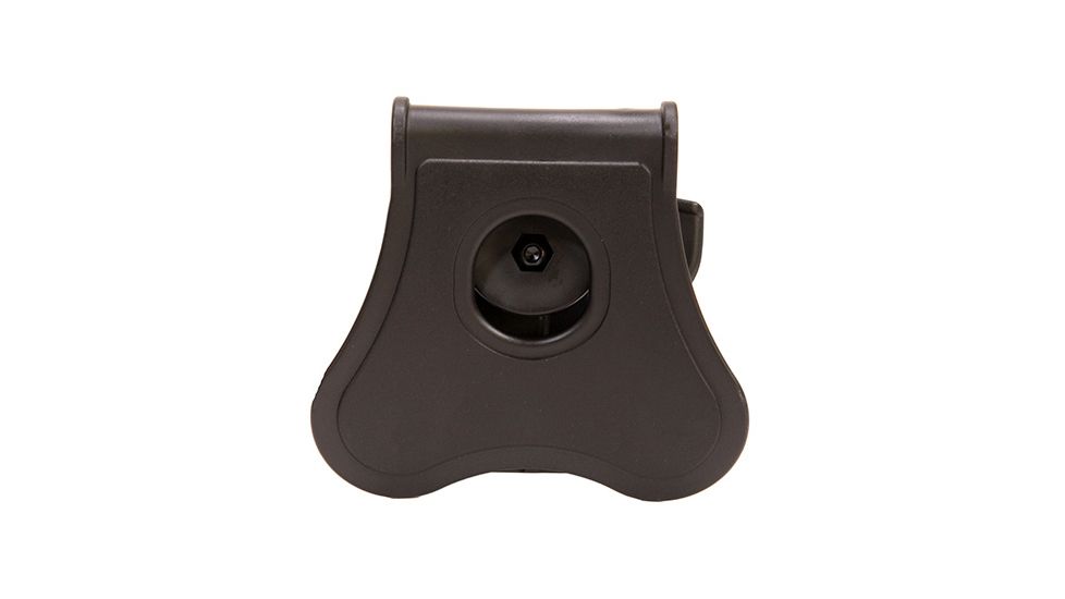Bulldog Cases &amp; Vaults Rapid Release Polymer Holster W/Paddle, Right Hand, Black, RR-1911C