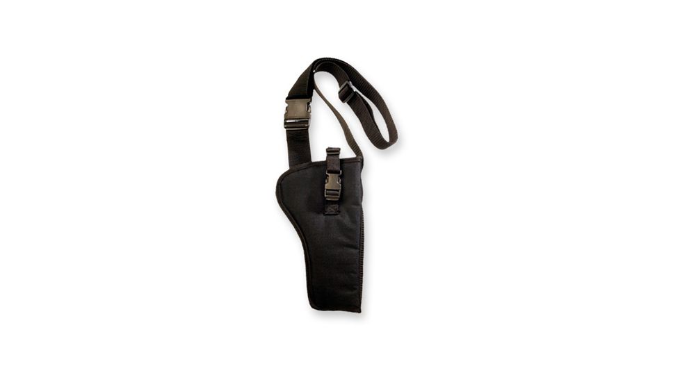 Bulldog Cases &amp; Vaults Right Hand Black Bandolier Holster, Small Revolvers w/ 5 to 6.5in Barrels WBAN 14R