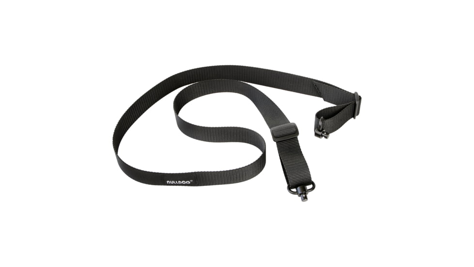 Bulldog Cases &amp; Vaults Two Point Sling w/ Deluxe QD Push Button Swivels, Black, BD832