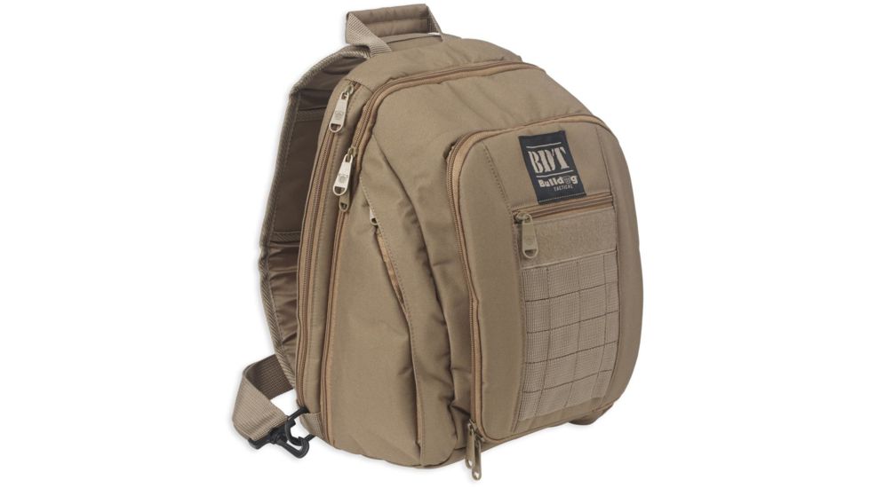 Bulldog Cases &amp; Vaults Small Sling Pack, Tan, BDT408T