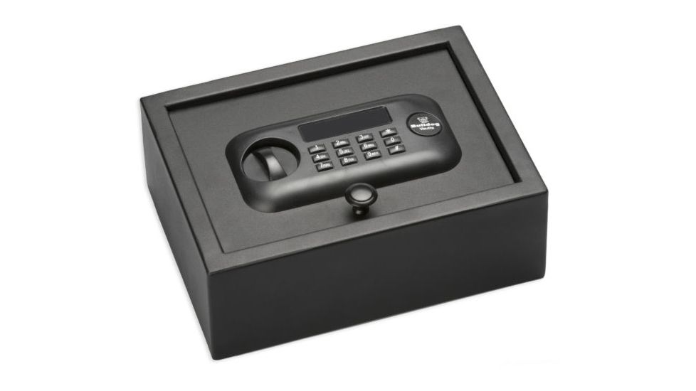 Bulldog Cases &amp; Vaults Standard Digital Top Open Vault, 11.8 x 8.7 x 4 inch, Black, BD1030