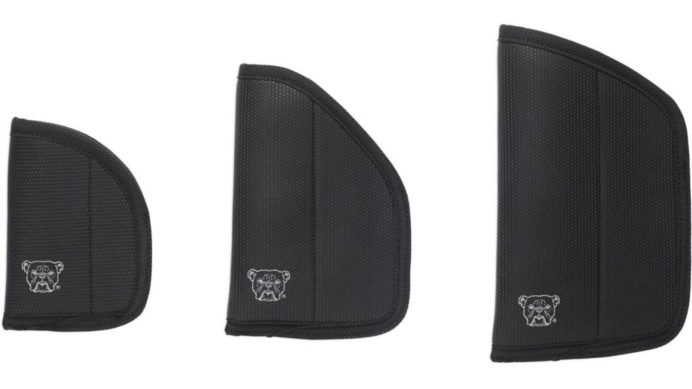 Bulldog Cases &amp; Vaults Super Grip Large Holster, Black, SG-L