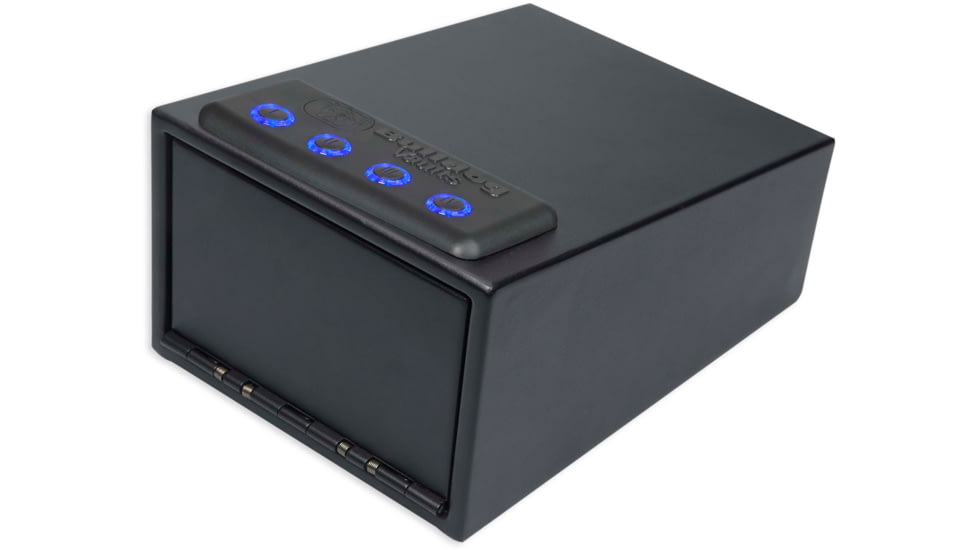 Bulldog Cases &amp; Vaults BD4030L Magnum LED Quick Vault Access Code/Key Black Steel