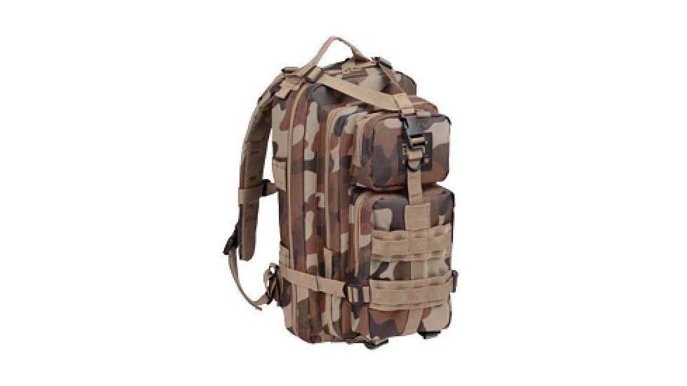 Bulldog Cases &amp; Vaults Compact Day Back Pack, Throwback Camo, BDT410TBC