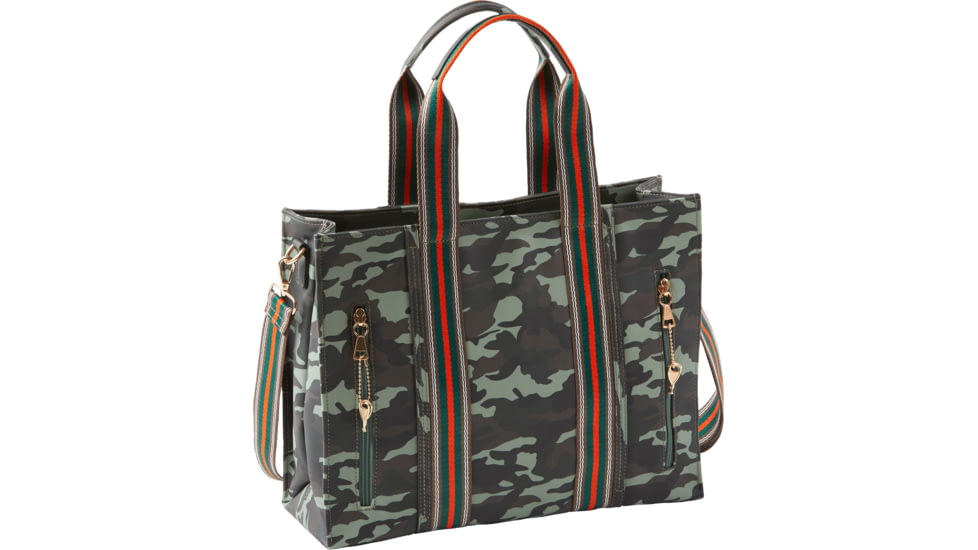Bulldog Cases &amp; Vaults Cross Body Style Purse w/Holster, Camo, Extra Large, BDP-043