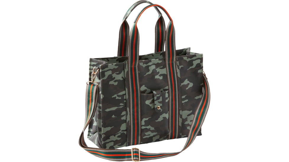 Bulldog Cases &amp; Vaults Cross Body Style Purse w/Holster, Camo, Extra Large, BDP-043