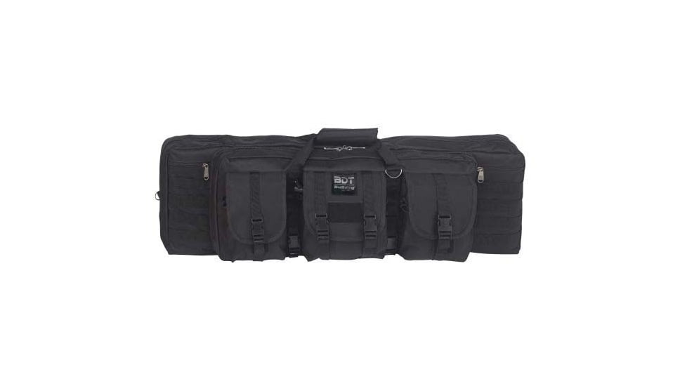 Bulldog Cases &amp; Vaults Deluxe Tactical Rifle Case, Black, 42in, BDT3742B